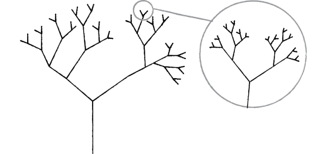 fractal tree sketch